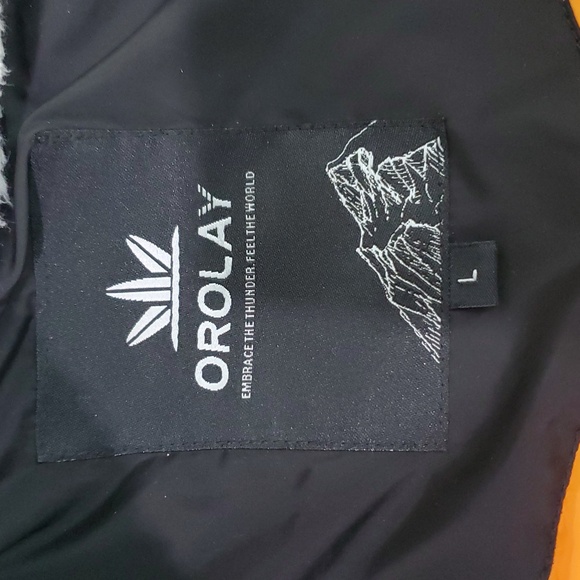 Orolay Thickened Down Jacket Black Winter Snow Coat Large Viral Coat Warm - Picture 16 of 16